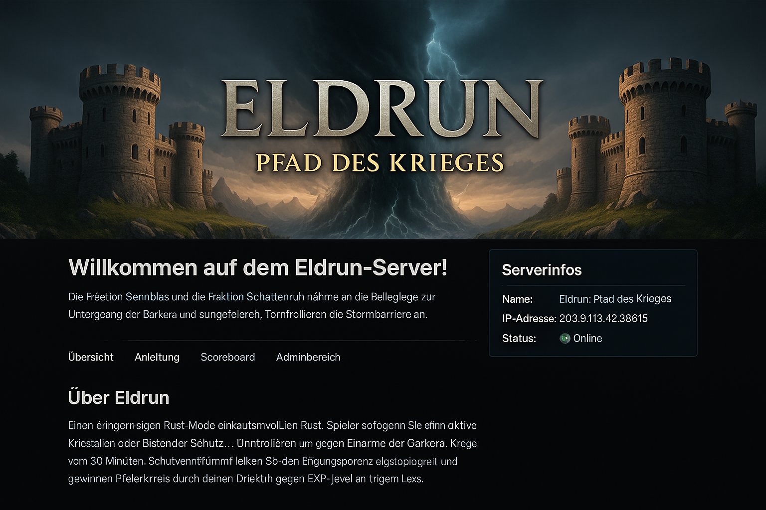 Eldrun Promo Grafik